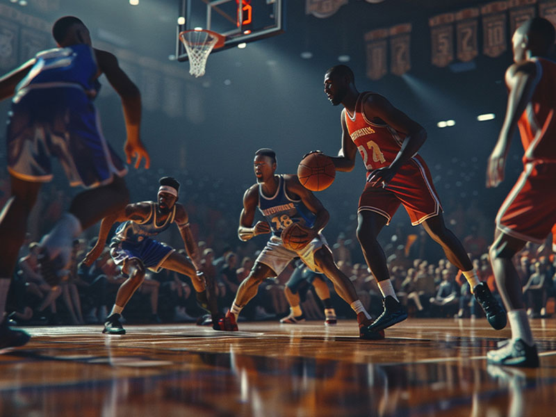 艺高人胆大！面对杜兰特的贴身跟防，阿门单手高抛打板上篮命中